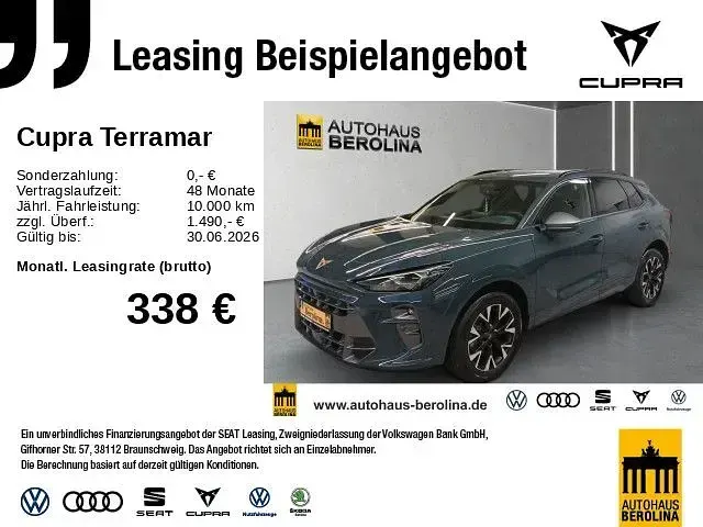 Nowe Cupra Terramar 150 KM (110 kW) 2026 Niebieski SUV