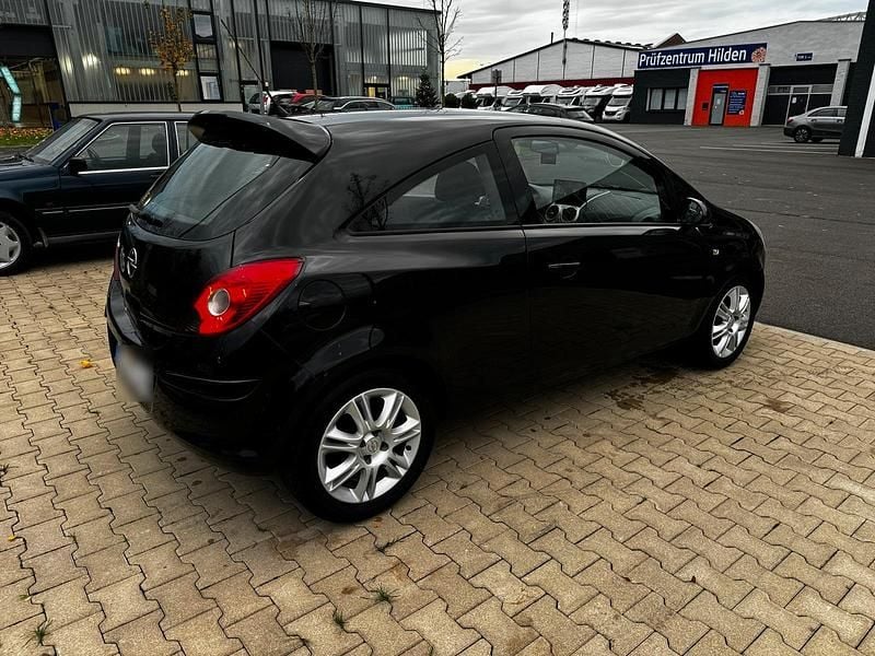 Gebraucht Opel Corsa 60 PS (44 kW) 2008 Schwarz Kleinwagen