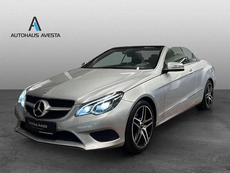 Silber Gebraucht 2014 Mercedes E220 Cabrio | 19.790 € (Fairer Preis) - Bild 1/3