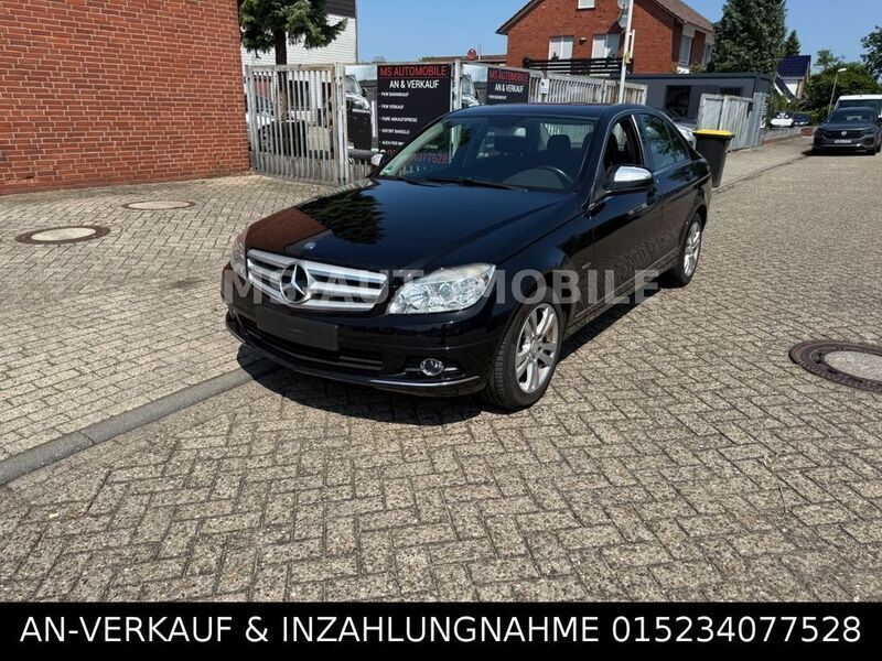 Schwarz Gebraucht 2007 Mercedes C200 Limousine | 6.650 € (Fairer Preis) - Bild 1/4