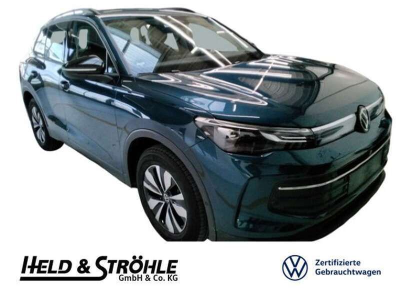 Nightshade blue metallic Gebraucht 2024 VW Tiguan Goal SUV | 36.850 € (Superpreis) - Bild 1/3