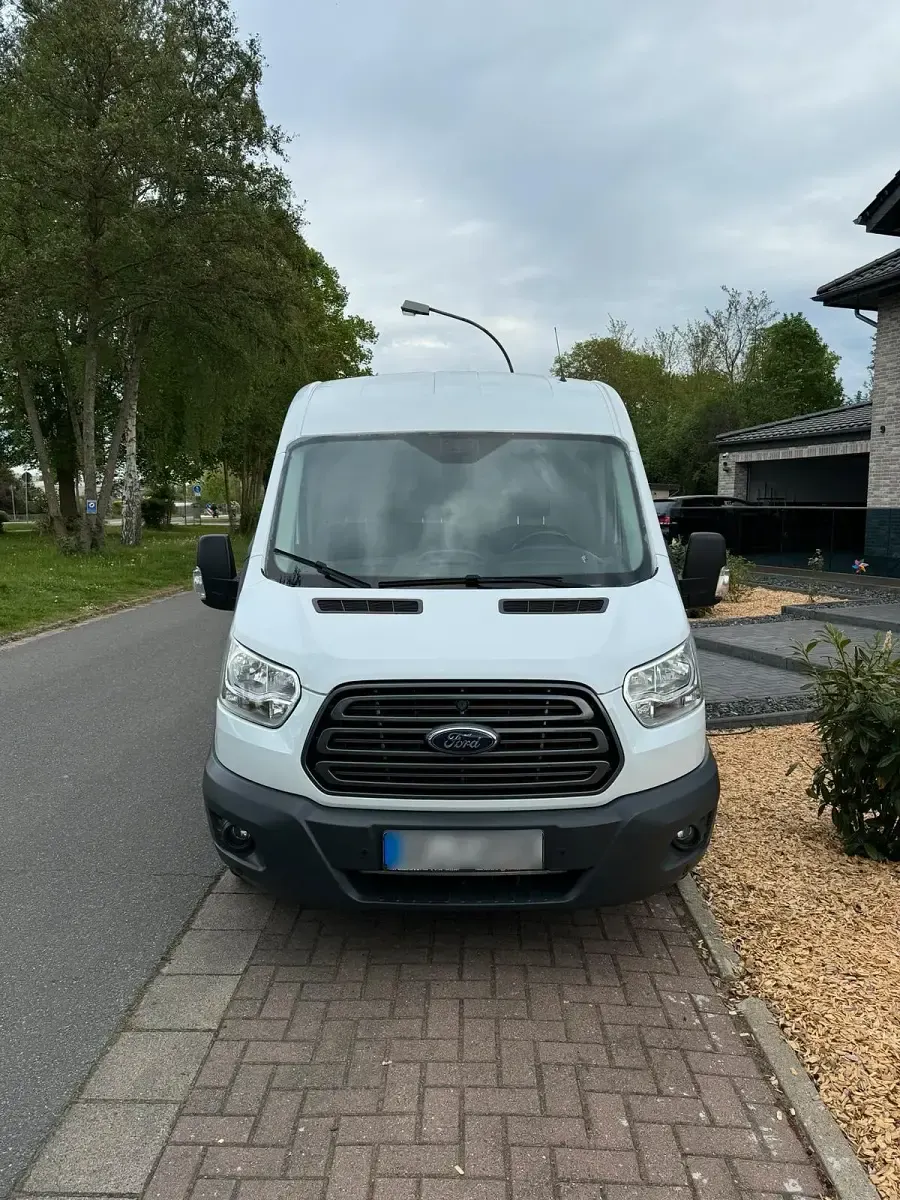 Używany Ford Transit 130 KM (95 kW) 2017 Biały Minivan