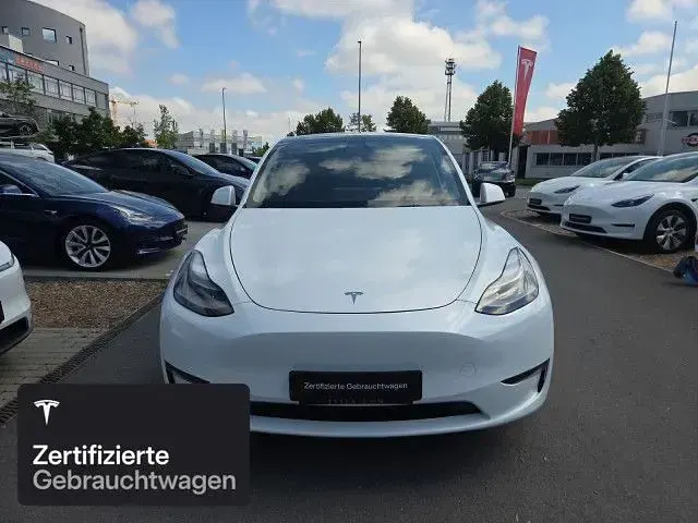Brugt Tesla Model Y Long Range AWD 258 kW (351 HK) 2023 Hvid SUV