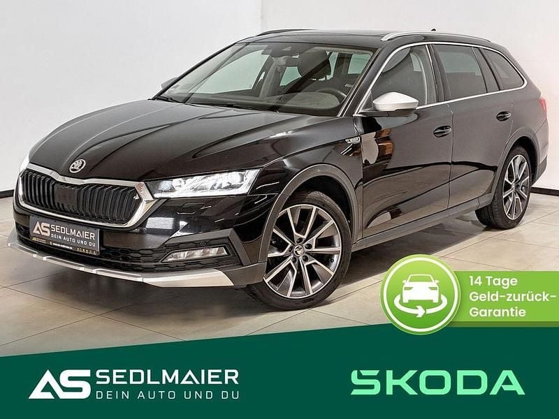 Gebraucht Skoda Octavia Scout 4x4 200 PS (147 kW) 2023 Schwarzmagic perleffekt Kombi
