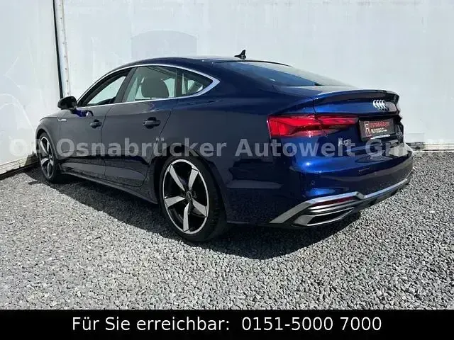 Gebraucht Audi A5 Sportback S-Line 204 PS (150 kW) 2024 Blau Kleinwagen