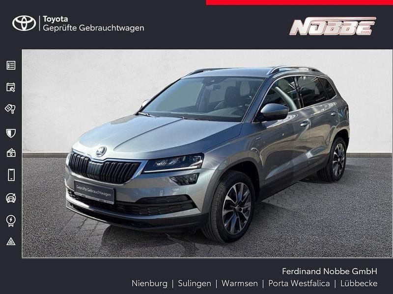 Business grey metallic Gebraucht 2020 Skoda Karoq Drive SUV | 19.490 € (Guter Preis) - Bild 1/4