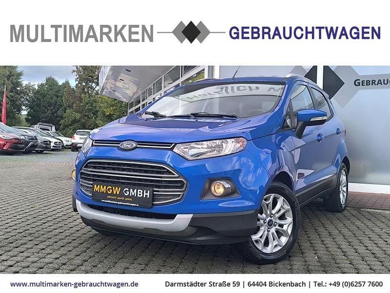 Blau Gebraucht 2016 Ford Ecosport Titanium SUV | 10.490 € (Fairer Preis) - Bild 1/4