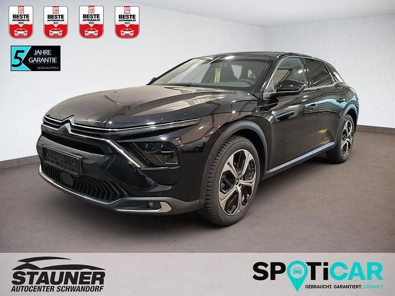 Schwarz Gebraucht 2024 Citroën C5 X PureTech Limousine | 17.980 € - Bild 1/4