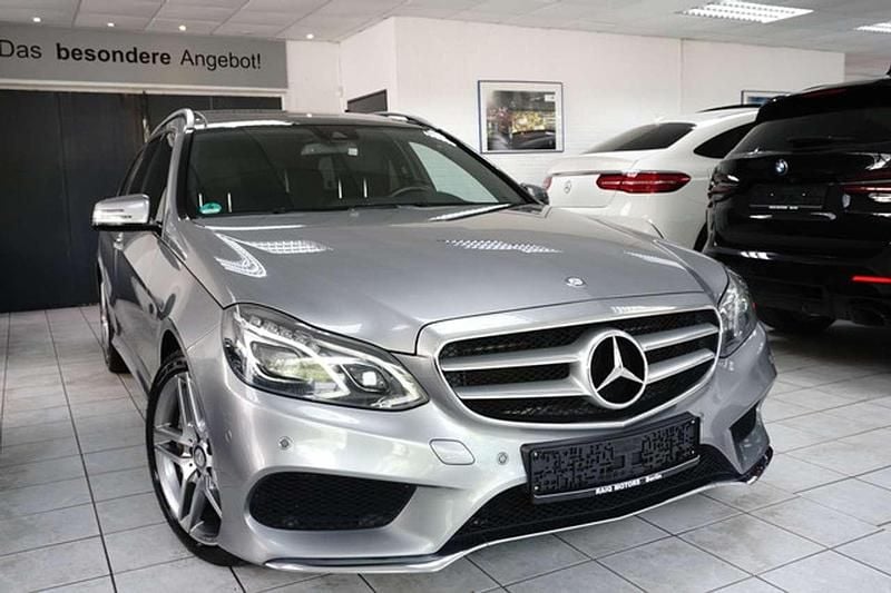 Palladiumsilver Gebraucht 2013 Mercedes E500 Sport Kombi | 24.950 € (Guter Preis) - Bild 1/4