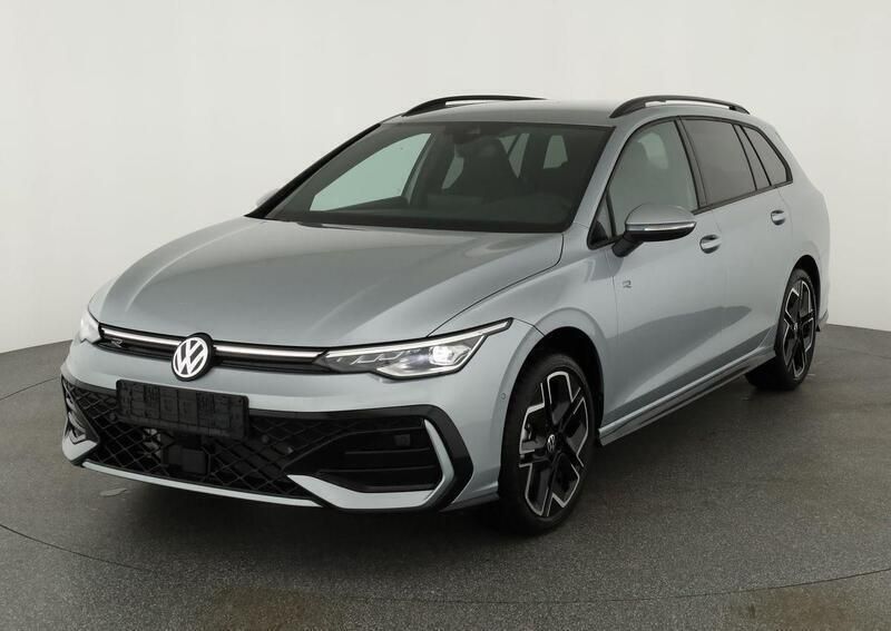 Oyster silver metallic Neu 2025 VW Golf VIII R-line Kombi | 34.495 € (Teuer) - Bild 1/4
