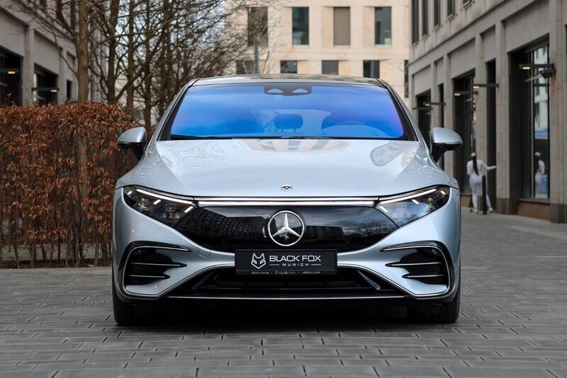 Gebraucht Mercedes EQS580 AMG 384 kW (523 PS) 2022 Silber metallic Limousine