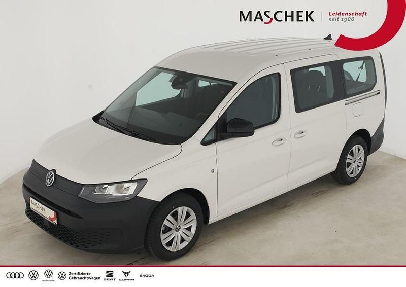 Gebraucht VW Caddy Maxi Basis 102 PS (75 kW) 2024 Candy weiss Van / Kleinbus