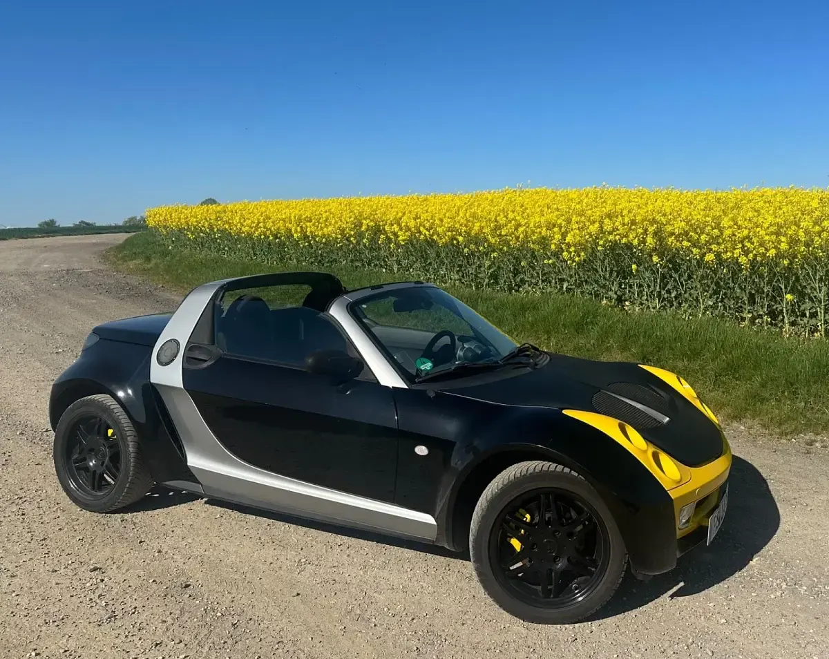 Gebraucht Smart Roadster 82 PS (60 kW) 2003 Schwarz Cabrio