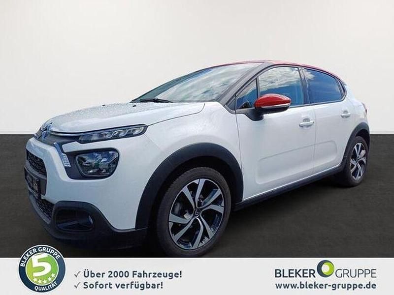 Weiß Gebraucht 2021 Citroën C3 PureTech Kleinwagen | 10.790 € (Guter Preis) - Bild 1/4