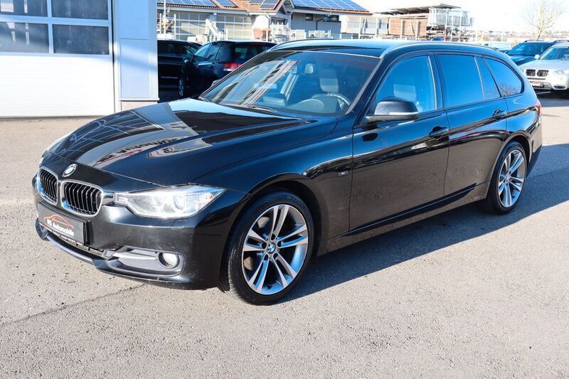 Schwarz Gebraucht 2013 BMW 320 Sport Line Kombi | 11.999 € (Fairer Preis) - Bild 1/4