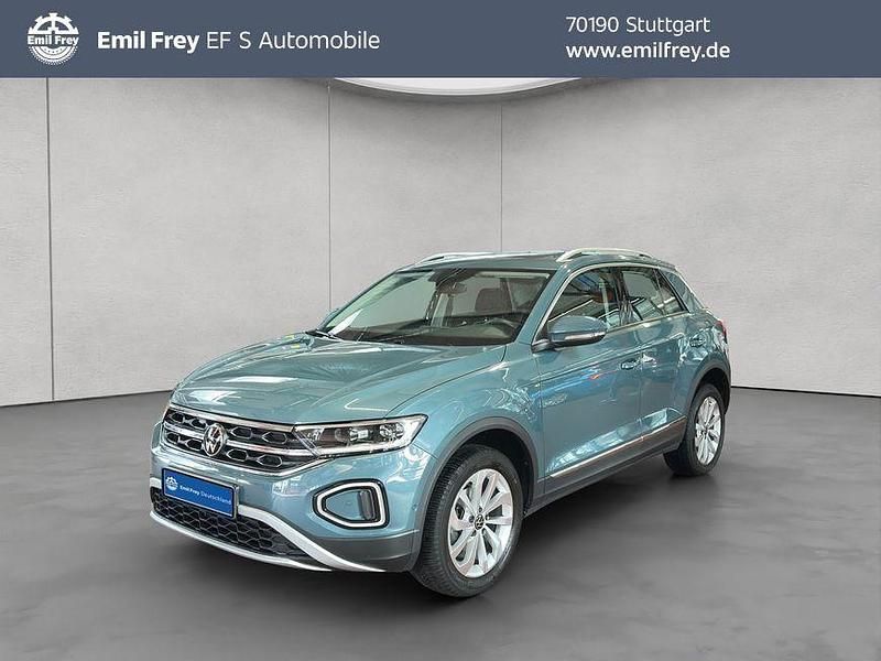 Blau Gebraucht 2022 VW T-Roc Style SUV | 19.890 € (Fairer Preis) - Bild 1/4