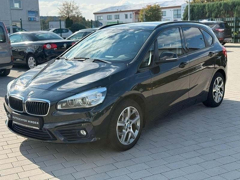 Schwarz Gebraucht 2015 BMW 218 Active Tourer Performance Van / Kleinbus | 12.990 € (Fairer Preis) - Bild 1/4