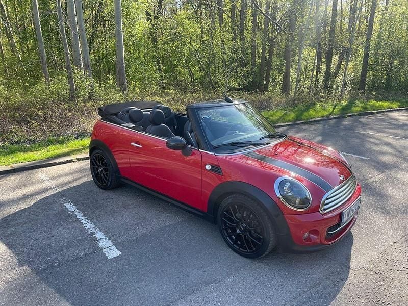 Gebraucht Mini Cooper D Cabriolet 111 PS (81 kW) 2011 Rot Cabrio