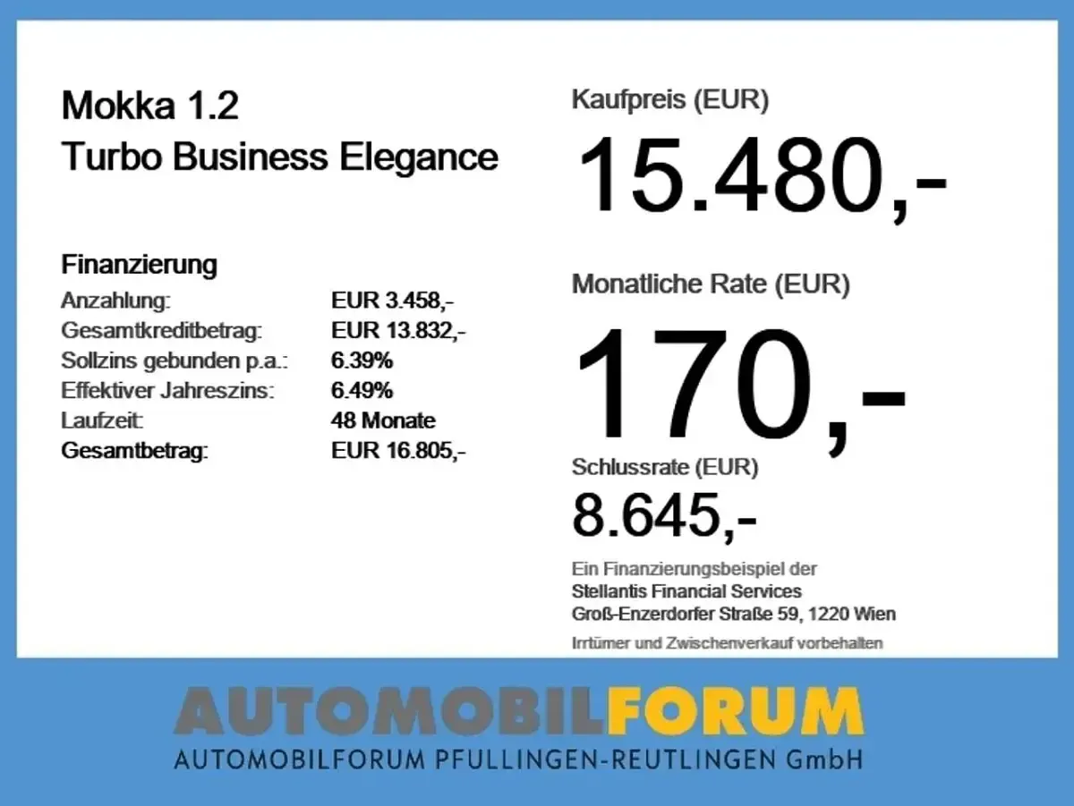 Gebraucht Opel Mokka Business Elegance 101 PS (74 kW) 2023 Kontrast grau/quarz silber SUV