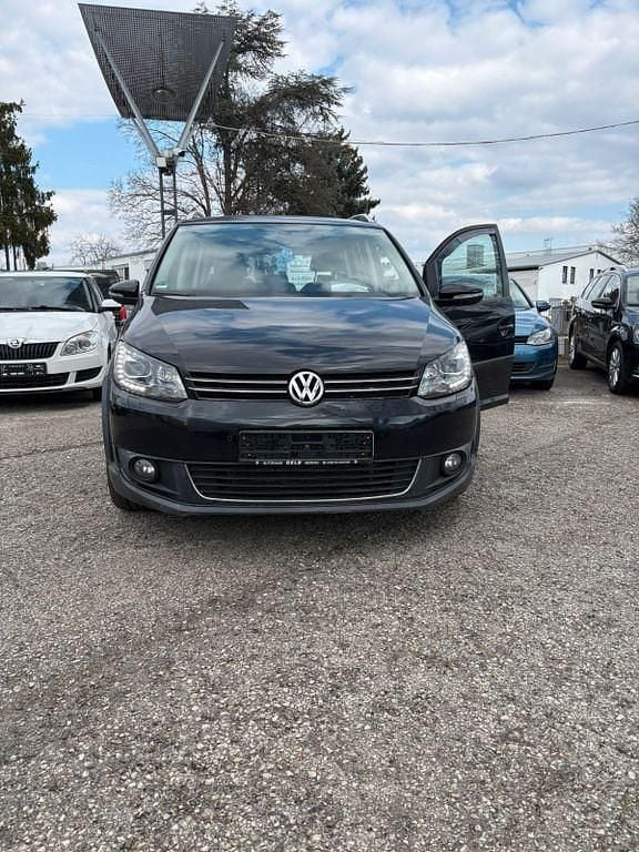 Gebraucht VW Touran Cross 170 PS (125 kW) 2012 Schwarz Van / Kleinbus