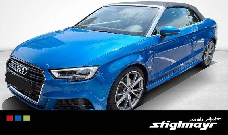 Arablau kristalleffekt Gebraucht 2018 Audi A3 Cabriolet Sport Cabrio | 24.740 € (Fairer Preis) - Bild 1/4