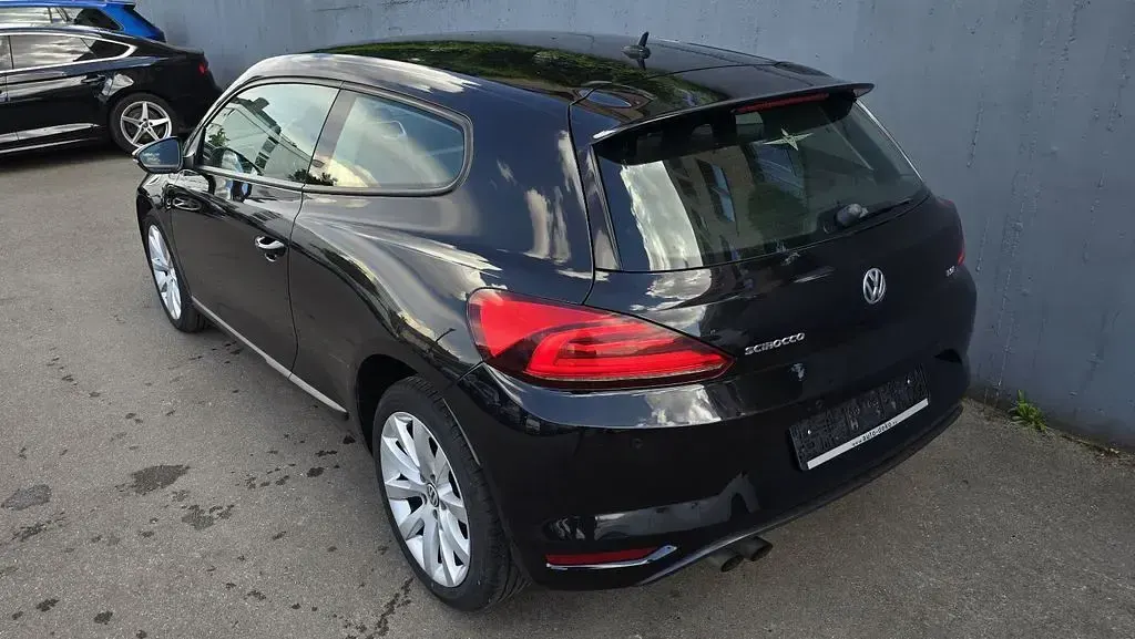 Gebraucht VW Scirocco 125 PS (91 kW) 2015 Schwarz Coupé