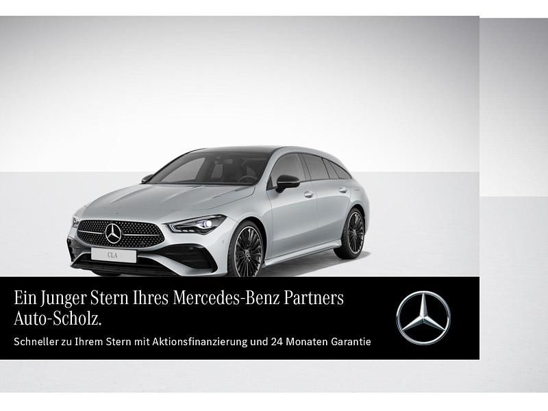 Silber Gebraucht 2024 Mercedes CLA200 Shooting Brake AMG Kombi | 34.382 € (Etwas zu teuer) - Bild 1/3
