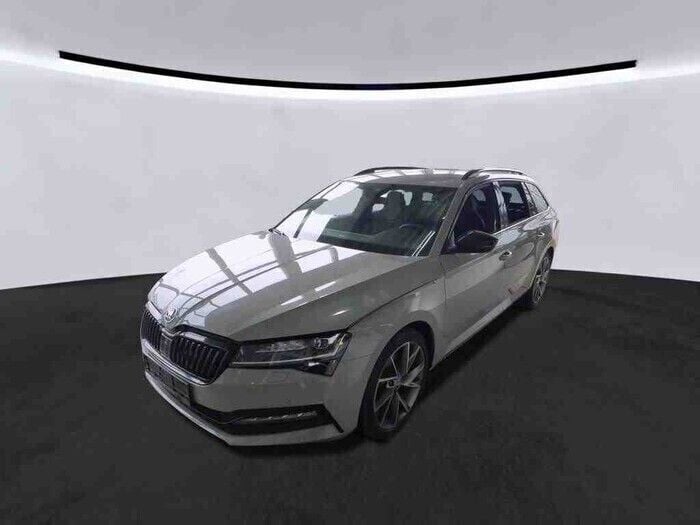 Stahl grau Gebraucht 2022 Skoda Superb SportLine Kombi | 31.820 € (Guter Preis) - Bild 1/4