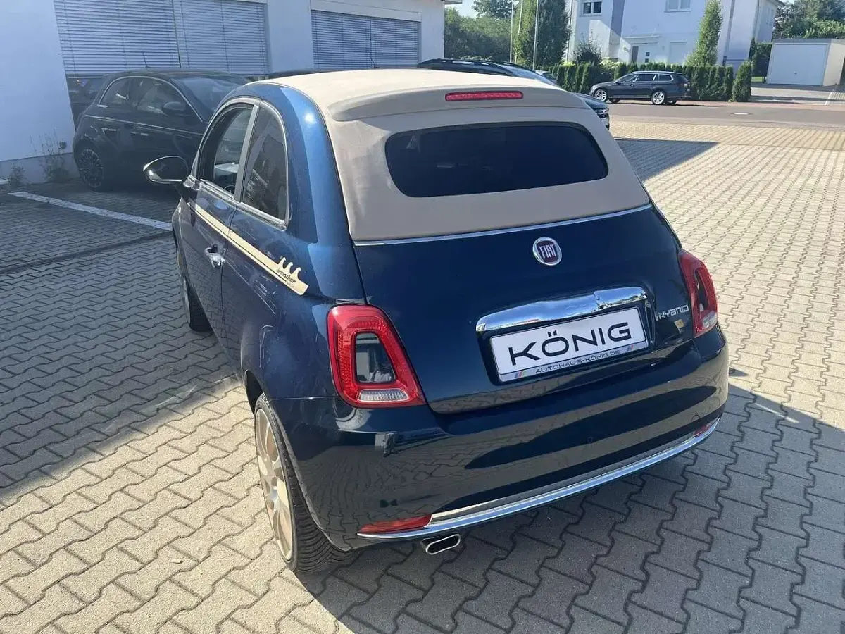 Gebraucht Fiat 500C 69 PS (50 kW) 2023 Blau Cabrio