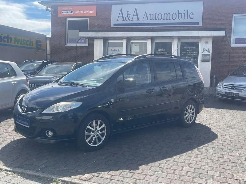 Schwarz Gebraucht 2009 Mazda 5 Exclusive Van / Kleinbus | 1.200 € (Superpreis) - Bild 1/4