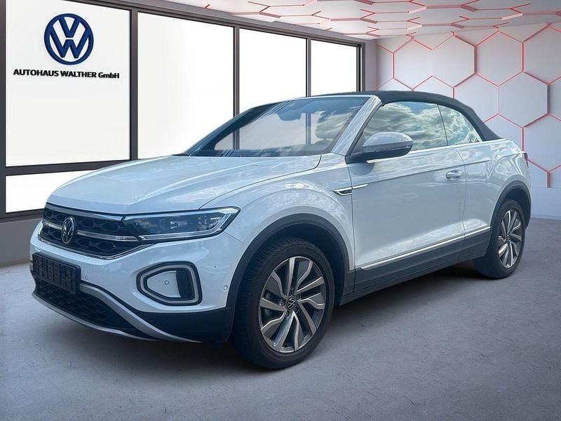 Weiß Gebraucht 2023 VW T-Roc Cabriolet Move Cabrio | 23.450 € (Superpreis) - Bild 1/4