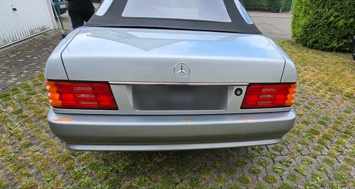 Gebraucht Mercedes SL300 1993 Silber Cabrio