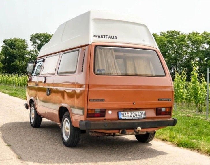Gebraucht VW T3 69 PS (50 kW) 1982 Orange Van