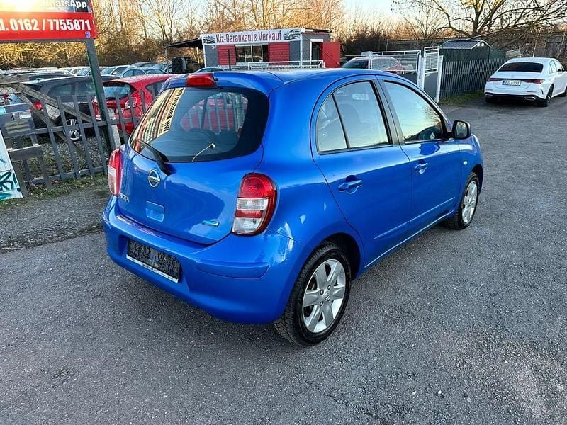 Gebraucht Nissan Micra Acenta 80 PS (58 kW) 2011 Blau Kleinwagen