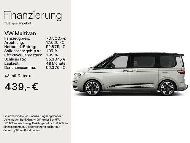 Używany VW Multivan Edition 150 KM (110 kW) 2022 Andere farbe Minivan