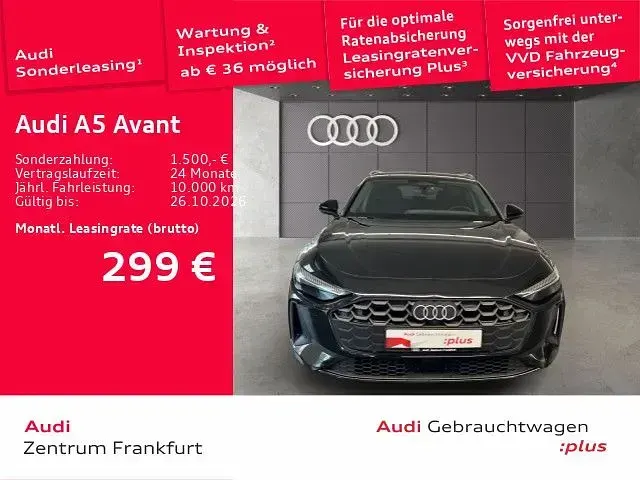 Gebraucht Audi A5 Sport 204 PS (150 kW) 2025 Mythosschwarz metallic Kombi