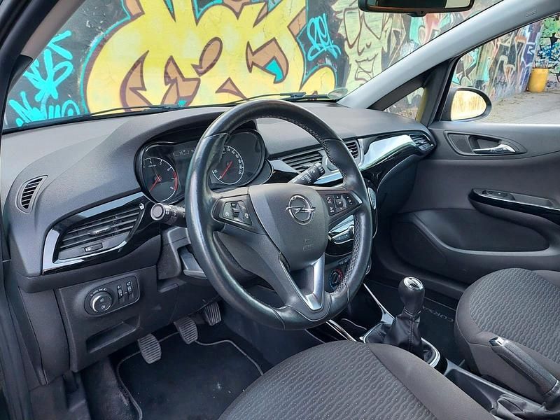 Gebraucht Opel Corsa drive 90 PS (66 kW) 2016 Schwarz Kleinwagen