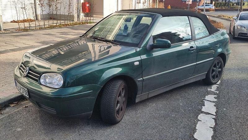 Gebraucht VW Golf Cabriolet Highline 101 PS (74 kW) 1999 Grün Cabrio
