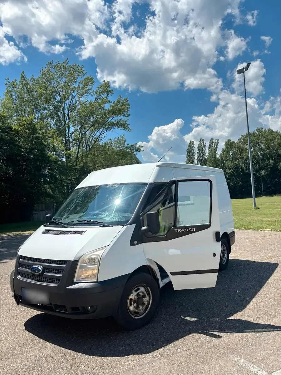 Gebraucht Ford Transit 101 PS (74 kW) 2013 Weiß Van / Kleinbus