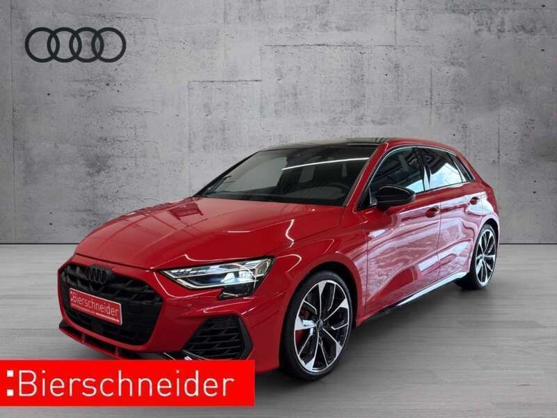Rot Gebraucht 2024 Audi S3 Business Limousine | 57.700 € - Bild 1/4