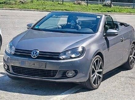 Grau Gebraucht 2015 VW Golf Cabriolet LOUNGE Cabrio | 8.300 € (Guter Preis) - Bild 1/3