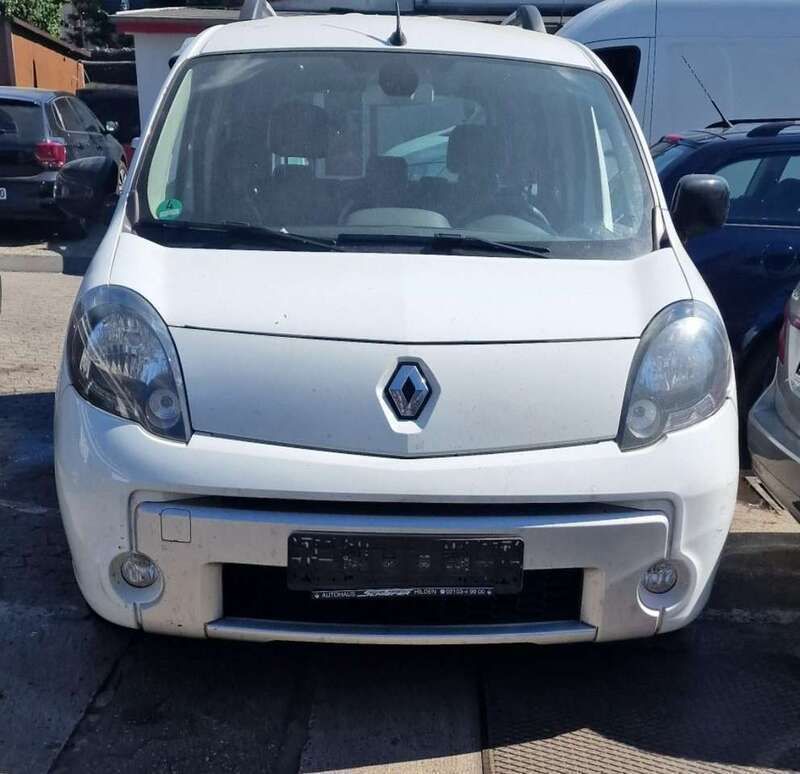 Weiss Gebraucht 2013 Renault Kangoo Luxe Van / Kleinbus | 4.250 € (Superpreis) - Bild 1/4