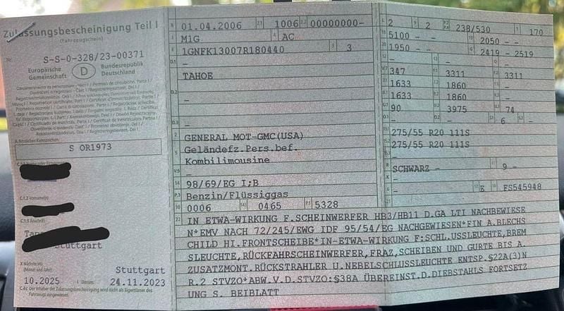 Gebraucht Chevrolet Tahoe LTZ 320 PS (235 kW) 2006 Schwarz SUV