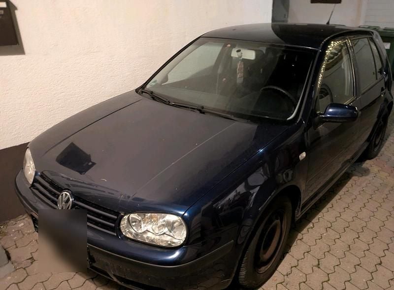 Blau Gebraucht 2003 VW Golf IV Limousine | 899 € (Superpreis) - Bild 1/4