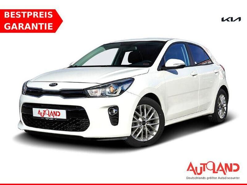 Weiß Gebraucht 2019 Kia Rio DREAM-TEAM Edition Kleinwagen | 13.490 € (Etwas zu teuer) - Bild 1/4