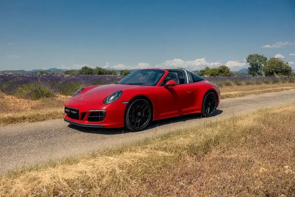 Gebraucht Porsche 911 Carrera 4 GTS Targa 450 PS (330 kW) 2017 Rot Cabrio