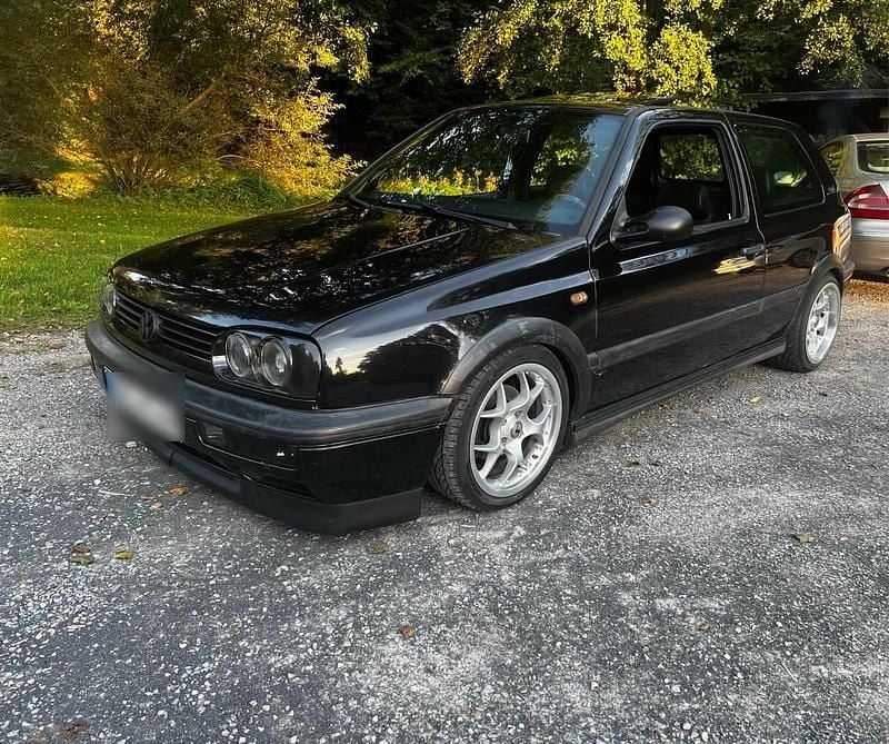 Schwarz Gebraucht 1996 VW Golf GT Coupé | 3.800 € - Bild 1/4