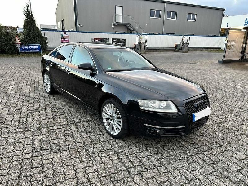 Schwarz Gebraucht 2006 Audi A6 Ambiente Limousine | 4.200 € (Etwas zu teuer) - Bild 1/4