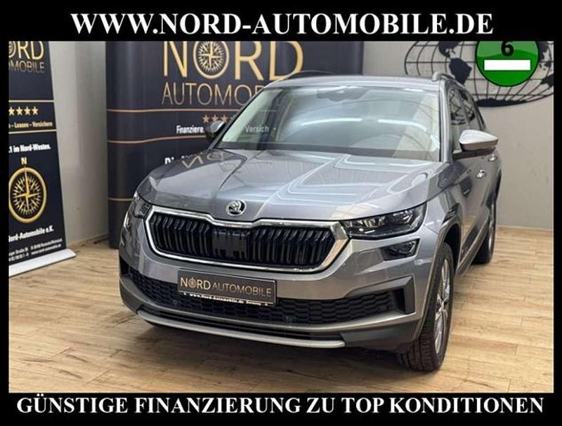 Grau Gebraucht 2022 Skoda Kodiaq Ambition SUV | 29.900 € (Guter Preis) - Bild 1/3