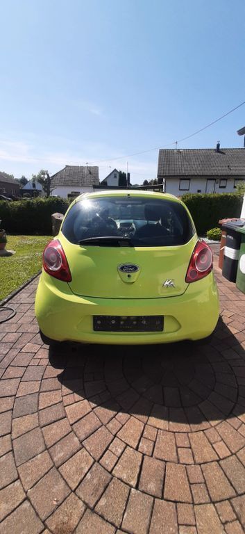Gelb Gebraucht 2009 Ford Ka Titanium Kleinwagen | 1.100 € (Superpreis) - Bild 1/4